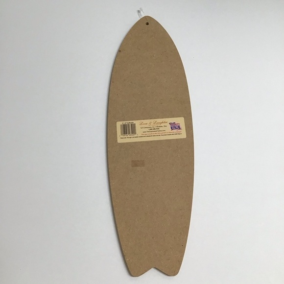 Santa Cruz CA Mermaids Welcome Beach Fantasy Surfboard Sign Wall Art 5x16” NEW - Picture 8 of 15